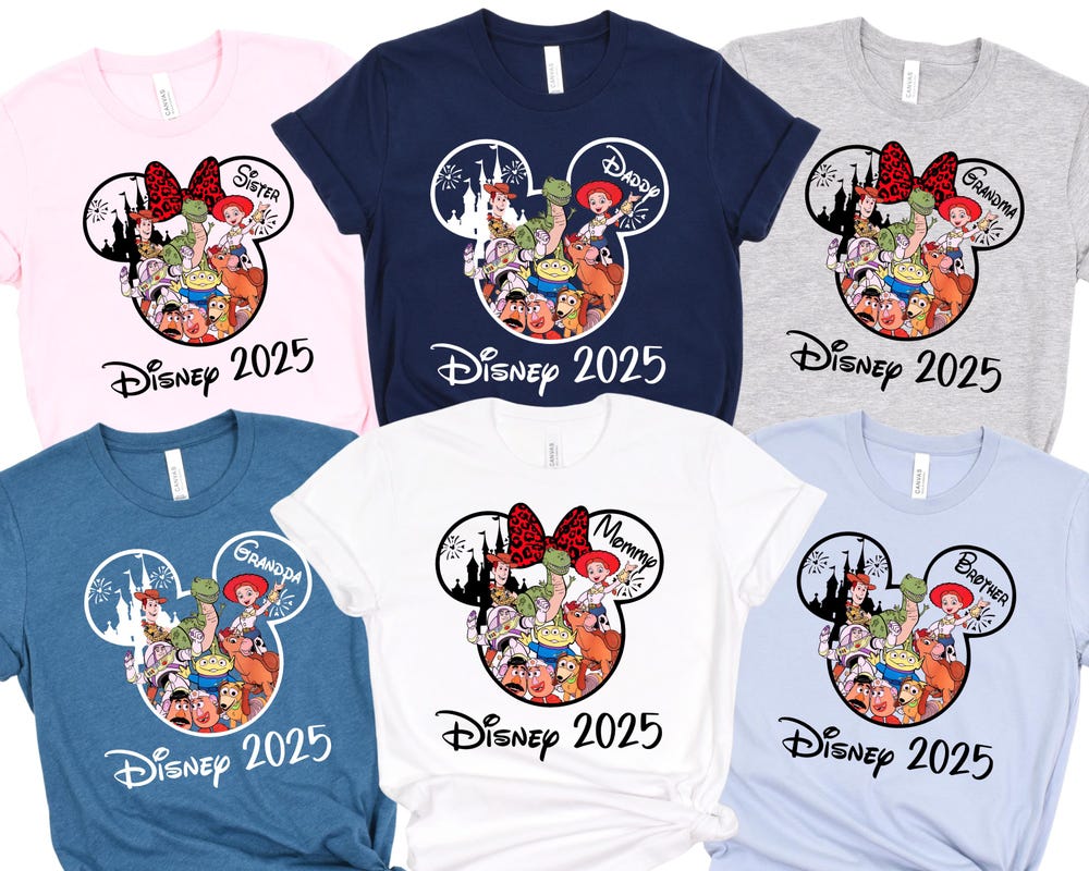 Custom Disney Toy Story Shirt, Toy Story Family Shirt, Personalized Toy Story Shirt, Custom Toy Story Shirt, Custom Toy Story Matching Tee