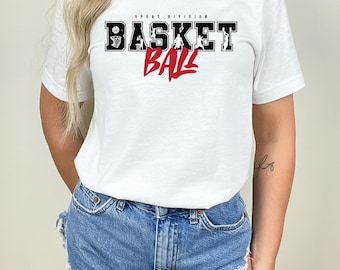 Basketball Shirts, Basketball Shirt Gift, Basketball Gift Shirt, Basketball Mom Shirt,  Basketball Game Day Shirt