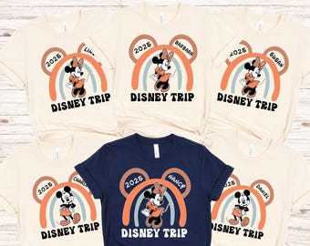 Custom Family Matching Shirts, Custom Disney Family Shirt, Disney Family Group Shirt, Custom Disney Name Shirt, Disney Trip Tee, Disney Tees