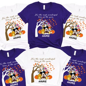 Custom Disney Halloween Shirt, Halloween 2025 Matching Shirt, Halloween Disney Trip Shirts, Disney Halloween Tshirts, Halloween Family Shirt