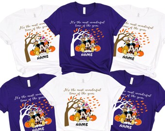 Custom Disney Halloween Shirt, Halloween 2025 Matching Shirt, Halloween Disney Trip Shirts, Disney Halloween Tshirts, Halloween Family Shirt