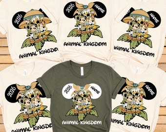 Custom Disney Animal Kingdom Shirt, Disney Safari Mode Comfort Color, Disneyland Sweatshirt, Disneyworld Youth Shirts, Mickey & Friends Tees