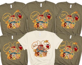 Custom Disney Hakuna Matata Shirt, Animal Kindom Shirt, Disney Safari Shirt, Hakuna Matata Shirts, Custom Disney Animal Shirts, Disney Shirt