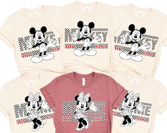 Custom Disney Family  Matchnig Shirt, Custom Disney Shirt, Disney Shirt, Custom Disney Mickey Shirt, Custom Disney Minnie Shirts