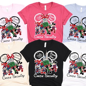 Custom Disney Avengers Shirt, Personalized Avengers Superhero Shirt, Custom Disney Matching Family Shirts, Custom Superhero Squad Shirts