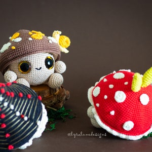 Crochet Pattern: Mushroom Trio II Amigurumi Pattern US terms PDF image 4