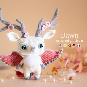 Dawn Peryton Amigurumi Virkmönster Amerikanska Termer PDF