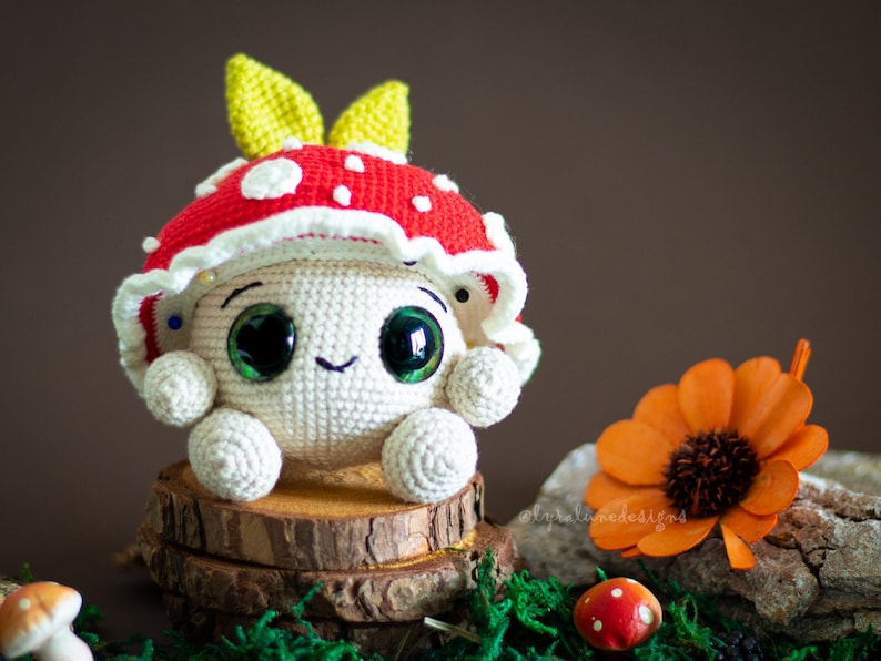 Crochet Pattern: Mushroom Trio II Amigurumi Pattern US terms PDF image 7