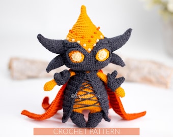 Fire Elemental amigurumi-haakpatroon Amerikaanse voorwaarden pdf