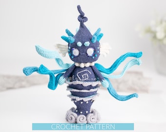 Air Elemental Amigurumi Crochet Pattern US Terms PDF