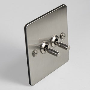 Retro toggle light switch for home or office lighting