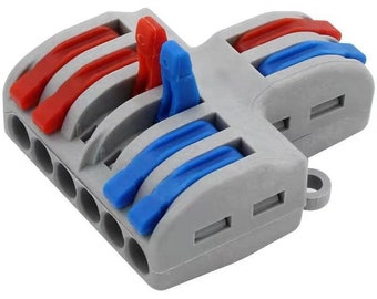 Splicing Connector for all conductor types, terminal block connector 0.08 - 4mm2