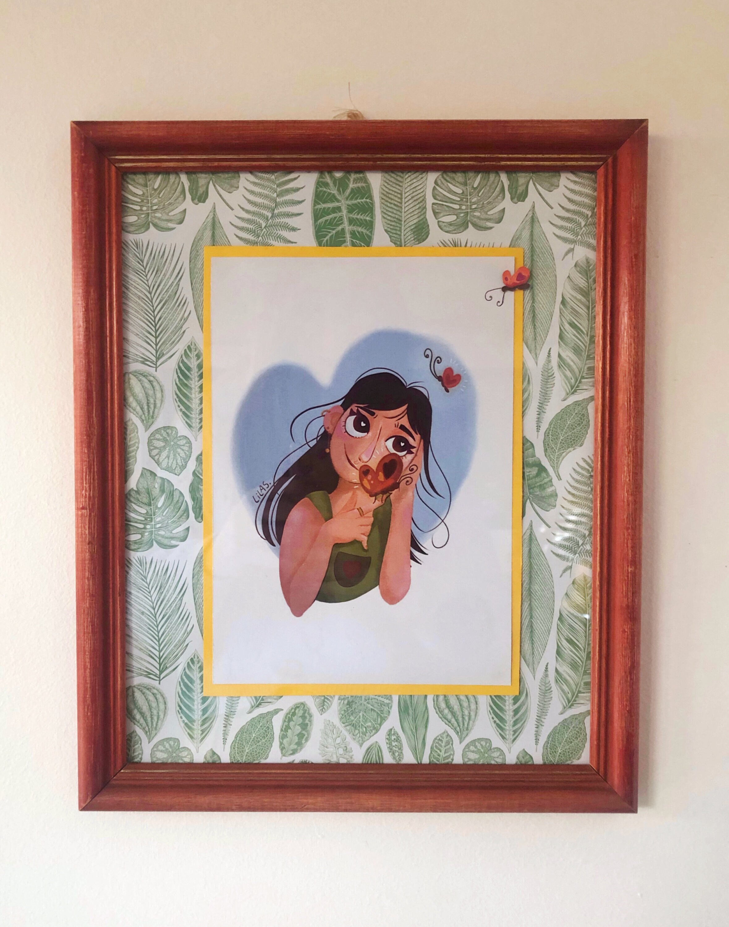 Tirage Encadré in Love - Illustration