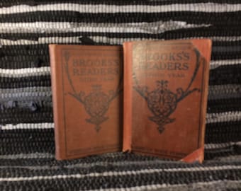 Early 20th Century Children&#39;s Readers: Brooks&#39;s Eight & Third Year, Illustrated