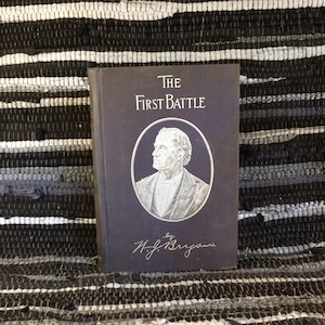 La première bataille, une foire, fin du XIXe siècle, livres illustrés, livre politique