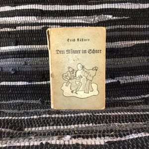 Drei Manner im Schnee, a Fair, German Edition 1941 Book