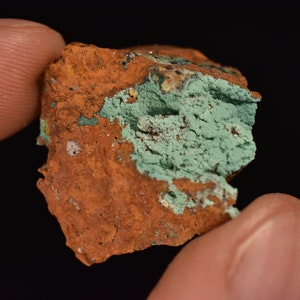 MALACHITE Var ROSASITE Esemplare 3 cm 6,1 g Vera pietra Messico naturale