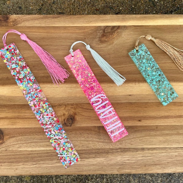 Personalized Bookmark | Bridesmaid Gift | Monogram | Custom Bookmark | Gift for Mom | Custom Birthday Gift | Page Marker | Aesthetic Gifts