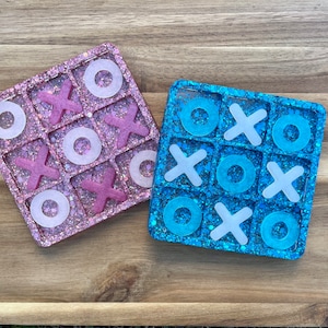 Custom Game | Tic Tac Toe Game Board | Tic Tac Toe | Board Game | Travel Game | Family Game Night | Kids Game | Custom Game | Family Game