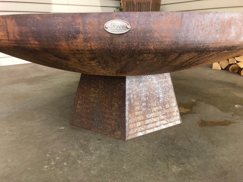 48 Inch Fire Pit Heavy Duty Fire Pit Steel Fire Pit Etsy