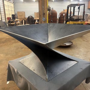 Twisted Wizard Steel Fire Pit: Large Outdoor Cooking & Gatherings - Etsy