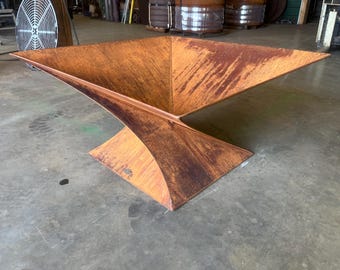 Twisted Wizard Steel Fire Pit: Large Outdoor Cooking & Gatherings