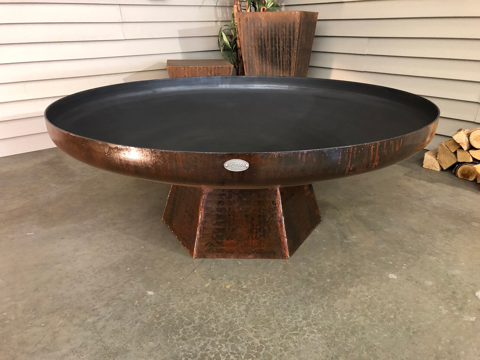 48 Inch Fire Pit Heavy Duty Steel Fire Pit Large Fire Etsy Canada