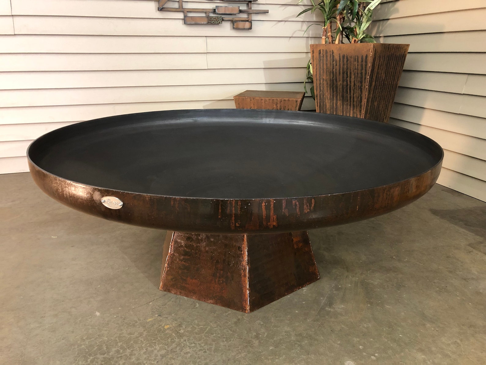 48 Inch Fire Pit Heavy Duty Steel Fire Pit Large Fire Etsy