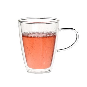 Sapphira Glass | Double Wall, Insulated Mug