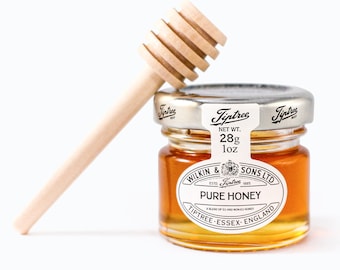 Raw Wildflower Honey & Free Dipper | Pure Connecticut Bee Honey