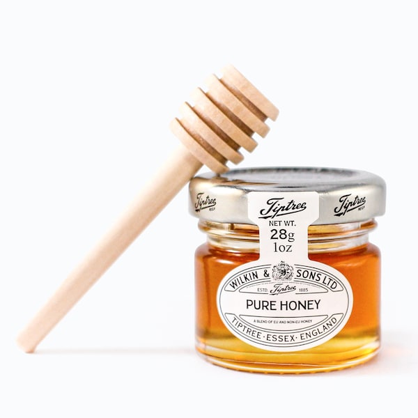 Raw Wildflower Honey & Free Dipper | Pure Connecticut Bee Honey