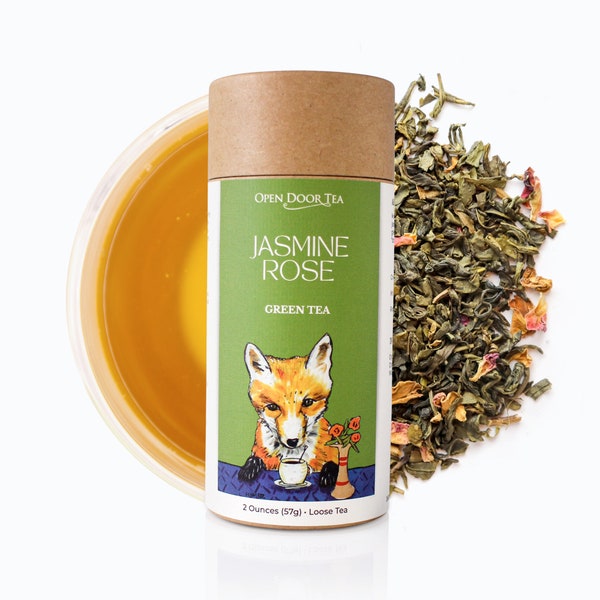 Jasmine Rose | Green Tea Blend, Loose Leaf