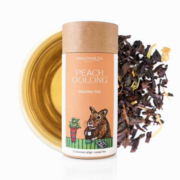 Peach Oolong | Oolong Tea, Loose Leaf