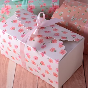 Build a Gift Box START HERE Tea, Spa & Wellness Set by Open Door Tea Floral Box