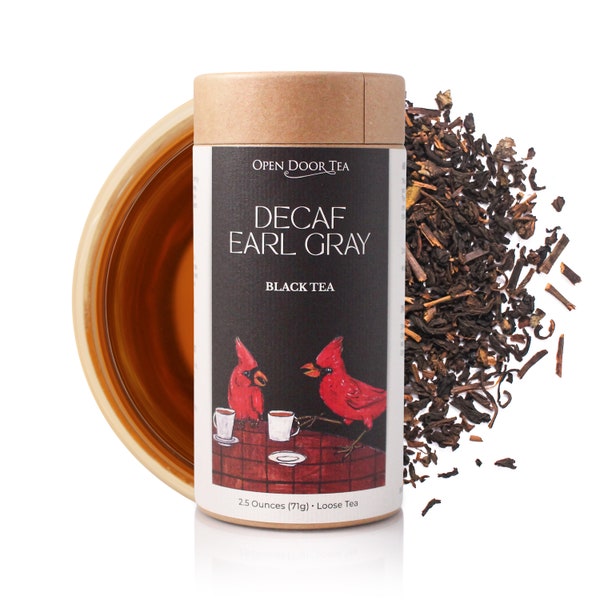 Decaf Earl Gray | Organic Black Tea, Loose Leaf