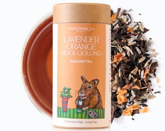 Lavender Orange Rock Oolong | Oolong Tea, Loose Leaf