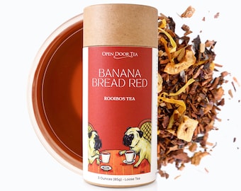 Banana Bread Red | Rooibos Tea, Loose Leaf