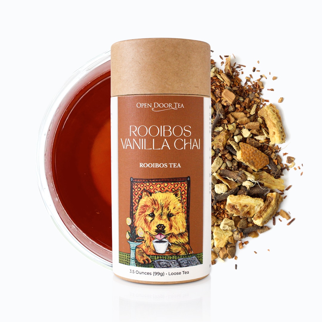 Rooibos Vanilla Chai Rooibos Tea Blend, Loose Leaf Etsy