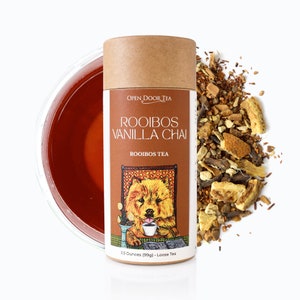 Rooibos Vanilla Chai | Rooibos Tea Blend, Loose Leaf