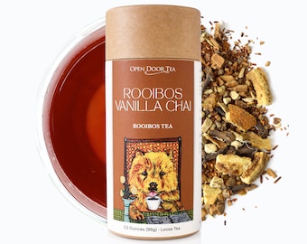 Rooibos Vanilla Chai | Rooibos Tea Blend, Loose Leaf