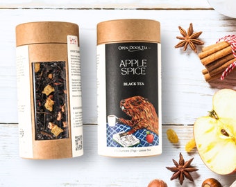 Apple Spice | Organic Black Tea Blend, Loose Leaf Tea
