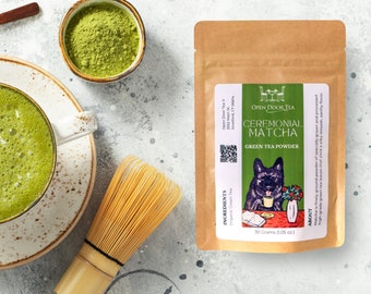 Organic Ceremonial Matcha Powder: Pure Green Tea