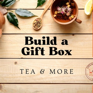 Build a Gift Box → START HERE | Tea, Spa & Wellness Set by Open Door Tea