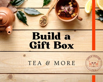 Build a Gift Box → START HERE | Tea, Spa & Wellness Set by Open Door Tea