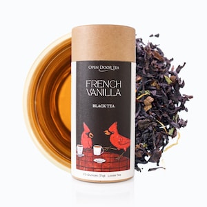 French Vanilla | Organic Black Tea Blend, Loose Leaf