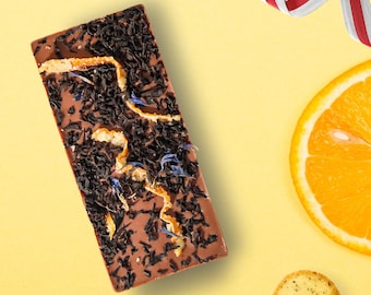 Earl Grey Orange Bar | Belgian Milk Chocolate with Tea
