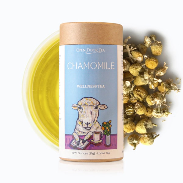 Chamomile Flowers | Organic Herbal Tea, Loose Leaf