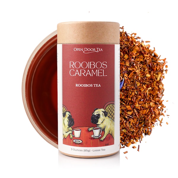 Caramel rooibos | Thé rooibos biologique, en vrac