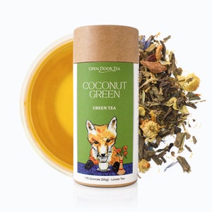 Coconut Green | Green Tea Blend, Loose Leaf