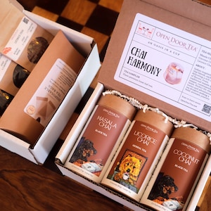 Chai Harmony Tea Sampler | 3 Loose Leaf Teas for Gifts & Tastings